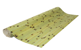 Bamboo Wall Paneling Dark Green Burnt 4' x 8'