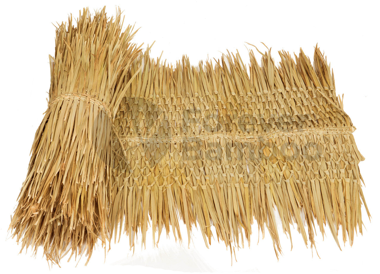 Mexican Palm Thatch Ridge Cap Roll 30" x 12' Mexican Palm Thatch Ridge Cap Roll 30" x 12'