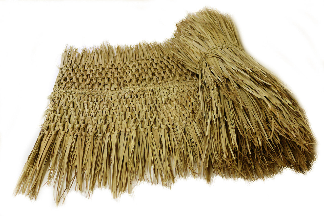 Mexican Palm Thatch Ridge Cap Roll 30" x 12' Mexican Palm Thatch Ridge Cap Roll 30" x 12'