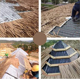 D7 Artificial Synthetic Palm Tiki Thatch Roll 24"x 20' D7 Artificial Synthetic Palm Tiki Thatch Roll 24"x 20'