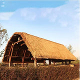 D5 Artificial Synthetic Palm Tiki Thatch Roll 24"x 10' D5 Artificial Synthetic Palm Tiki Thatch Roll 24"x 10'