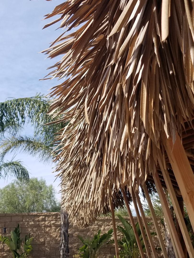 C7 Synthetic Artificial Thatch Panel 38"Lx24"H "Class A Fire Rated" - Palapa Umbrella Thatch Company Online C7 Synthetic Artificial Thatch Panel 38"Lx24"H "Class A Fire Rated" - Palapa Umbrella Thatch Company Online
