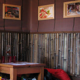 1.25" x 4' Poles Natural Black (10 Poles) 1.25" x 4' Poles Natural Black (10 Poles)