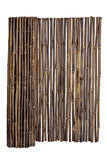 Bamboo Fence Natural Black 1" x 6' x 8' Bamboo Fence Natural Black 1" x 6' x 8'