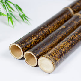 1.25" x 4' Poles Natural Black (10 Poles)