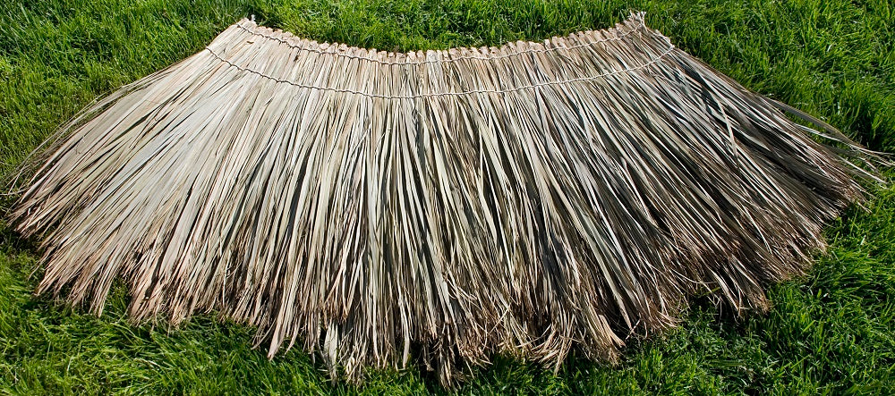 Tahitian Palm Thatch 3ft x 2ft (4 pack) Tahitian Palm Thatch 3ft x 2ft (4 pack)