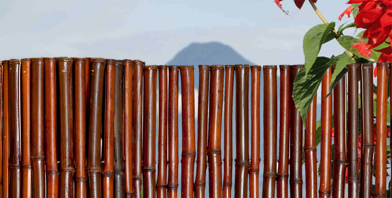 Bamboo Fence Mahogany 1" x 4' x 8' Bamboo Fence Mahogany 1" x 4' x 8'