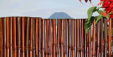 Bamboo Fence Mahogany 1" x 4' x 8'