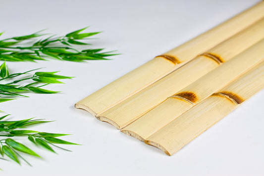 1.75" x 6' x .25 Slats Natural Burnt (25 Slats)