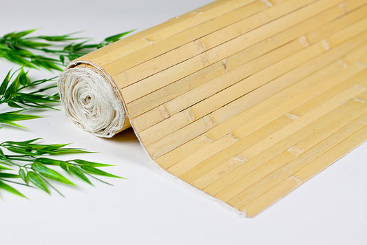Bamboo Paneling Natural Raw 4' x 8'