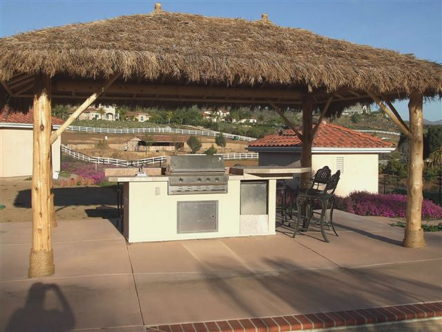 Tahitian Palm Thatch 3ft x 2ft (4 pack) Tahitian Palm Thatch 3ft x 2ft (4 pack)