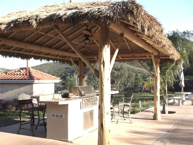 Tahitian Palm Thatch 3ft x 2ft (4 pack) Tahitian Palm Thatch 3ft x 2ft (4 pack)