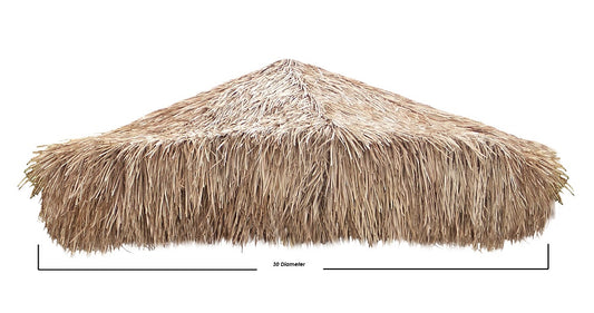 36" Thatch Umbrella Cover