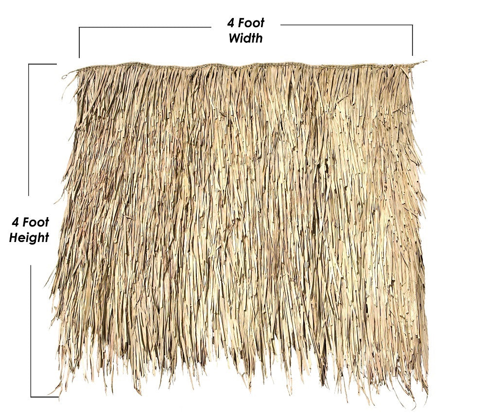 4' x 4' Thatch Panel 4' x 4' Thatch Panel