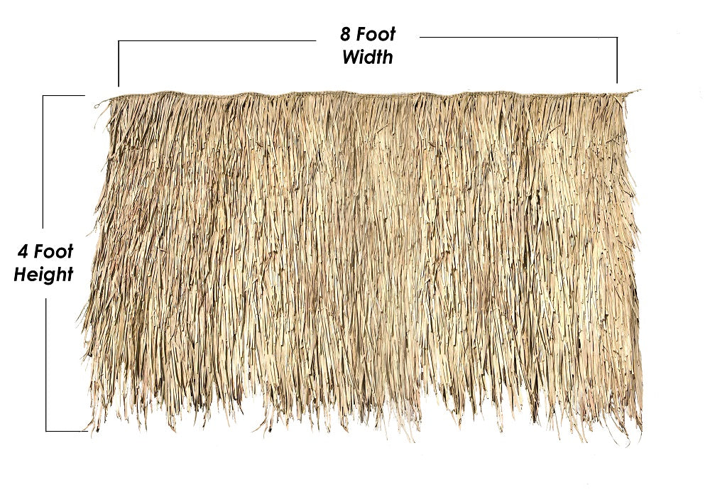 4' x 8' Thatch Panel 4' x 8' Thatch Panel