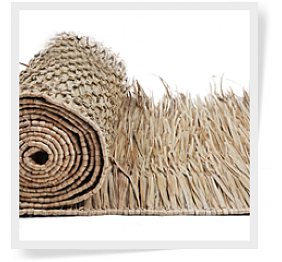 33"x 25' Mexican Thatch Roll