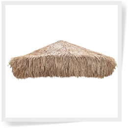 14' Thatch Umbrella Cover – Sunset Bamboo 14' Thatch Umbrella Cover – Sunset Bamboo