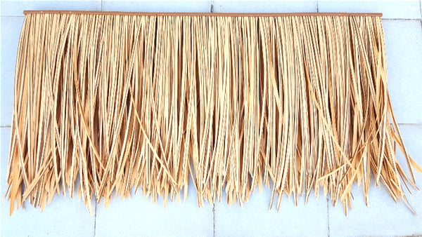 Sample C7 & C5 Synthetic Artificial Thatch Panel "Class A Fire Rated" - Palapa Umbrella Thatch Company Online