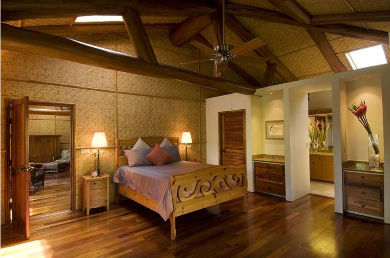 Bamboo Matting Ceiling and Wall Decor