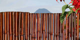 Bamboo Fence Mahogany 1" x 6' x 8'