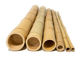 5" x 94" Bamboo Poles Natural (1 Poles)