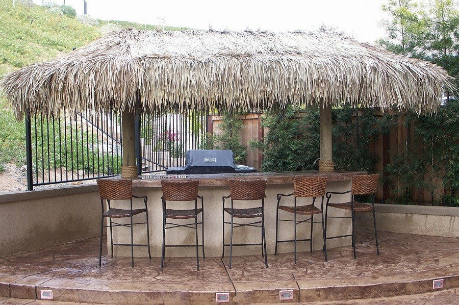 33"x 7' Mexican Thatch Roll