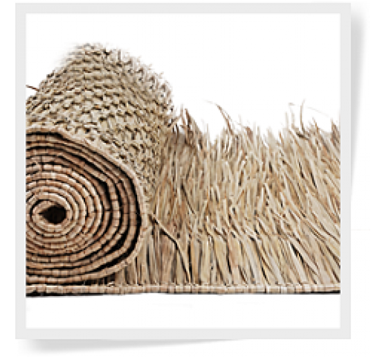 52"x 7' Mexican Thatch Roll